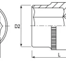 Головка торцевая 12-гранная 1/2"DR 15 мм S04H4915 Jonnesway 47411 купить в Нефтеюганске