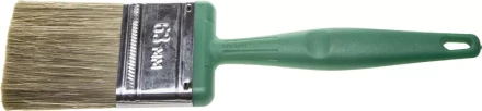 Кисть плоская ЗУБР ЭКСПЕРТ 2в1 БСГ-70 быстросъем голова с переменн углом, тип ЛАЗУРЬ смешанн щетина, пласт ручка, 63мм 4-01070-063 купить в Нефтеюганске
