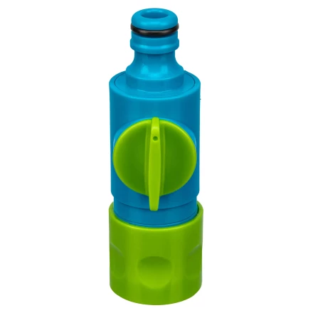 Соединитель штуцерный, с переключателем, Palisad Luxe 65782 купить в Нефтеюганске