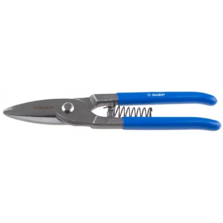 Ножницы по металлу цельнокованые ЗУБР 220мм, прямые, усиленные, твердость HRC 58-61 23012-25_z01 купить в Нефтеюганске