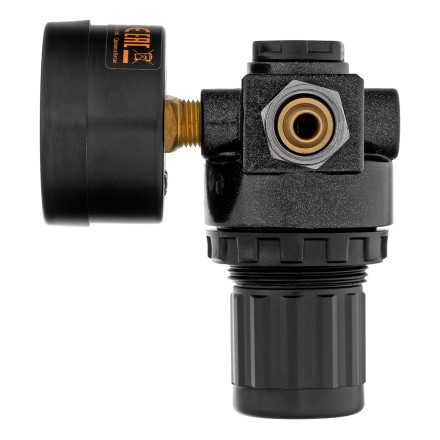 Регулятор давления с манометром Denzel R1500, 12 бар, 1/4&quot;, 57491 купить в Нефтеюганске