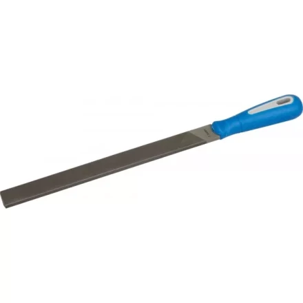 Напильник ЗУБР &quot;ЭКСПЕРТ&quot; плоский, двухкомпонентная рукоятка, № 3, 250мм 1611-25-3 купить в Нефтеюганске