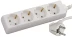 Удлинитель СВЕТОЗАР электрический с заземлением, евро, 4 гнезда, 5м SV-55043-5 купить в Нефтеюганске