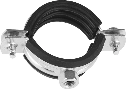 ЗУБР. Хомут трубный с гайкой, оцинкованный, 3/4", 1шт 37850-25-29-1 купить в Нефтеюганске