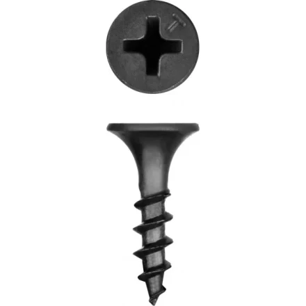 Саморезы СГД гипсокартон-дерево, 16 х 3.5 мм, 15 000 шт, фосфатированные, KRAFTOOL 3005-16 купить в Нефтеюганске