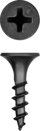 Саморезы СГД гипсокартон-дерево, 16 х 3.5 мм, 15 000 шт, фосфатированные, KRAFTOOL 3005-16 купить в Нефтеюганске