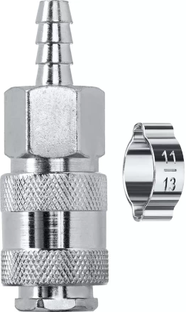 Переходник KRAFTOOL EXPERT QUALITAT для пневмоинструмента, штуцер- быстросъемное соединение мама 06596-08 купить в Нефтеюганске