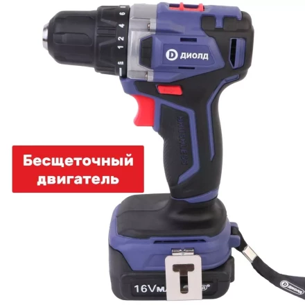 Аккумуляторная дрель-шуруповерт Диолд ДЭА-16Л-08 купить в Нефтеюганске