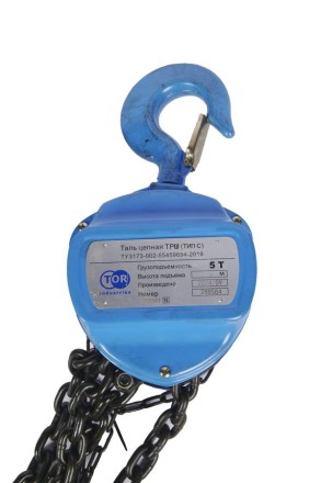 Таль ручная шестеренная TOR ТРШ C 5ТХ6M PRO 101561 купить в Нефтеюганске