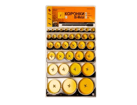 Стенд выставочный с коронками Bi-Metal 36 шт 24586 купить в Нефтеюганске
