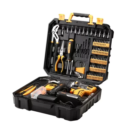 Дрель аккумуляторная DEKO DKCD20FU-Li, 063-4135 + набор 195 аксессуаров купить в Нефтеюганске