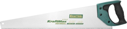 Ножовка &quot;KraftMax&quot; UNIVERSAL, универсальный точный рез, универсальный мелкий закаленный зуб, 9/10 TPI, 550мм, KRAFTOOL 15223-55 купить в Нефтеюганске