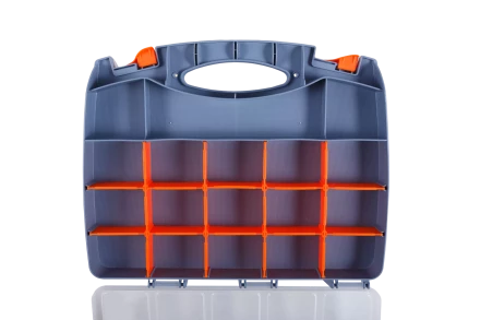 Ящик-органайзер пластиковый двусторонний Кратон 380 мм 2 14 01 016 купить в Нефтеюганске