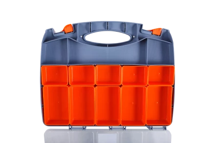 Ящик-органайзер пластиковый двусторонний Кратон 380 мм 2 14 01 016 купить в Нефтеюганске