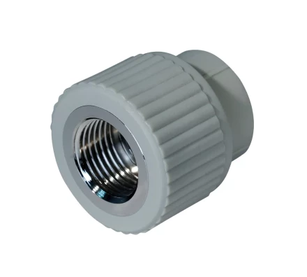 Муфта комб. PP-R ВР 20мм х 1/2 сер.(50/200) 44383 купить в Нефтеюганске