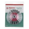 Кордщетка HAMMER тарелка 125мм для УШМ витая сталь (207-113) купить в Нефтеюганске