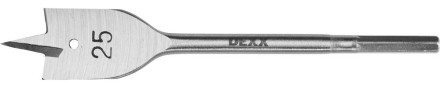 Сверло по дереву перовое, шестигранный хвостовик, DEXX 2945-25, d=25мм 2945-25 купить в Нефтеюганске