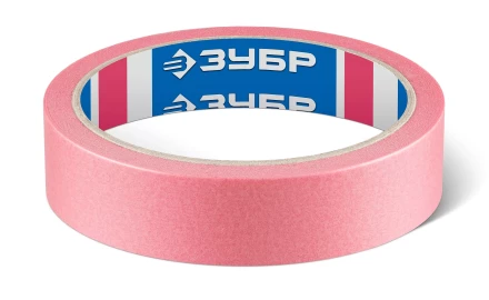 ЗУБР №200 24 мм х 25 м, для деликатных и недавно окрашенных поверхностей, малярная лента, Профессионал (12142-24) купить в Нефтеюганске