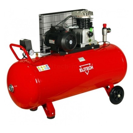 Компрессор масляный поршневой ременной Elitech КР 200/AB515/3Т купить в Нефтеюганске