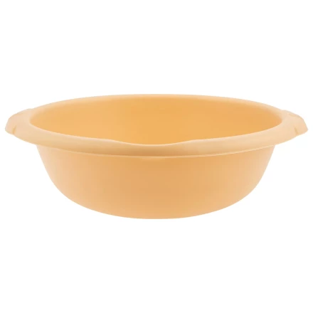 Таз пластмассовый круглый 18 л,бежевый, Home Palisad 929835 купить в Нефтеюганске