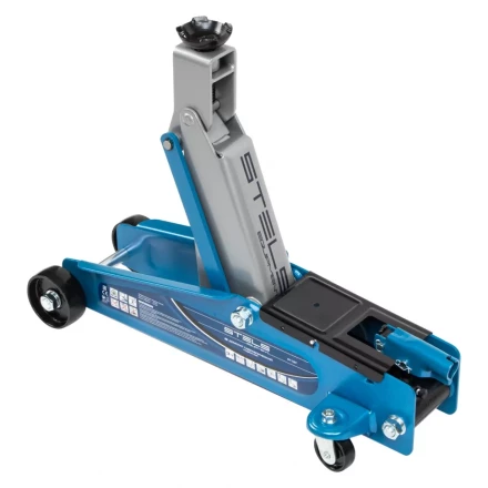 Домкрат гидравлический подкатной, высокий подъем, 3т, SUV, 190-535 мм, в кейсе Stels 51157 купить в Нефтеюганске