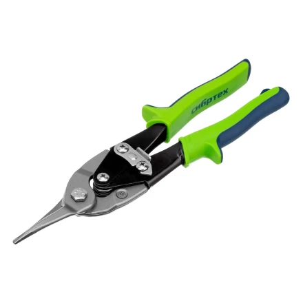 Ножницы по металлу, Сибртех 250 мм, прямой рез, сталь С55, двухкомпонентные рукоятки, 78336 купить в Нефтеюганске