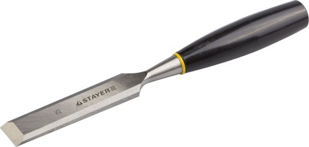 Стамеска &quot;ЕВРО&quot; плоская с пластмассовой ручкой, 25мм, STAYER 1820-25 купить в Нефтеюганске