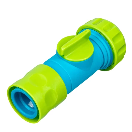 Соединитель быстросъемный, с переключателем, 1/2-1'' Palisad Luxe 65785 купить в Нефтеюганске