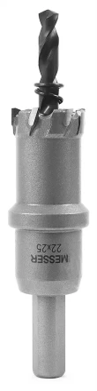 ТСТ коронка MESSER 22X25 с центрирующим сверлом и толкающей пружиной купить в Нефтеюганске