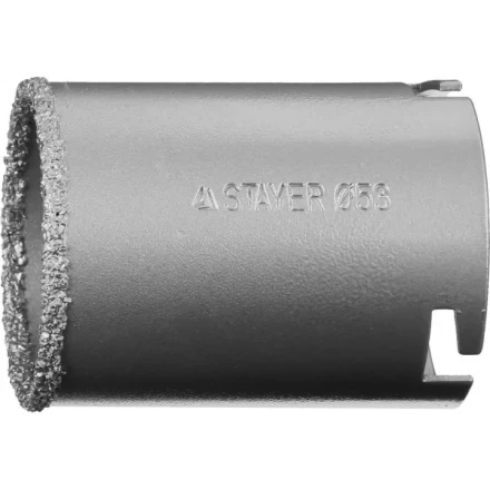 Коронка STAYER &quot;PROFESSIONAL&quot; кольцевая с карбидно-вольфрамовой крошкой, d=53мм 33345-53 купить в Нефтеюганске