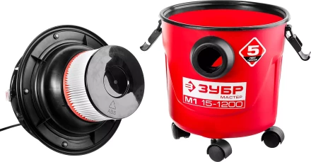 Пылесос хозяйственный М1 ПУ-15-1200 М1 серия МАСТЕР купить в Нефтеюганске