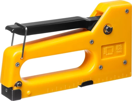 Степлер &quot;A 53&quot;, пластиковый корпус, для тонкой скобы тип 53 (4-8 мм), STAYER Master 3140_z01 купить в Нефтеюганске