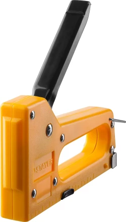 Степлер &quot;A 53&quot;, пластиковый корпус, для тонкой скобы тип 53 (4-8 мм), STAYER Master 3140_z01 купить в Нефтеюганске