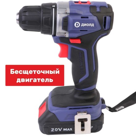 Аккумуляторная дрель-шуруповерт Диолд ДЭА-20Л-08 купить в Нефтеюганске