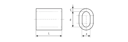 Зажимы троса DIN 3093 алюминиевые пакет серия МАСТЕР купить в Нефтеюганске
