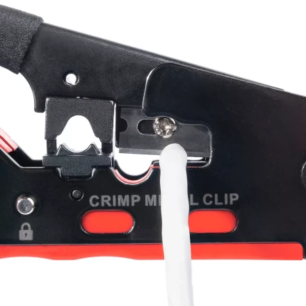 Кримпер многофункциональный КВТ JT-04А с 2 встроенными модулями для обжима RJ-45 (Cat 7), RJ-12, RJ-11 (89439) купить в Нефтеюганске
