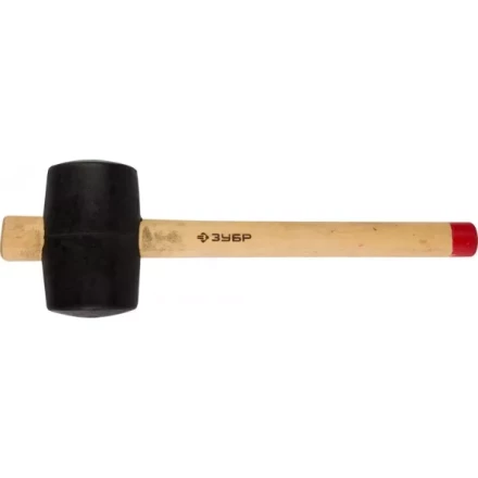 Киянка ЗУБР &quot;МАСТЕР&quot; резиновая с деревянной ручкой, 0,68кг 2050-75_z01 купить в Нефтеюганске