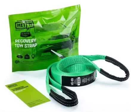 Трос буксировочный HITCH REGULAR масса авто 25т разрывная 75т 50м лента 50мм петля-петля (SZ071506) купить в Нефтеюганске