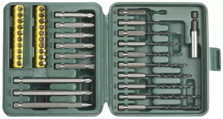 Набор KRAFTOOL Биты со сверлами, 40 предметов 26156-H40 купить в Нефтеюганске