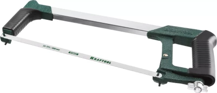 Ножовка по металлу KRAFTOOL &quot;PRO-Kraft&quot;, 185 кг рычажное натяжение,обрезиненные рукоятки, биметаллическое полотно, 300 мм 15801_z01 купить в Нефтеюганске