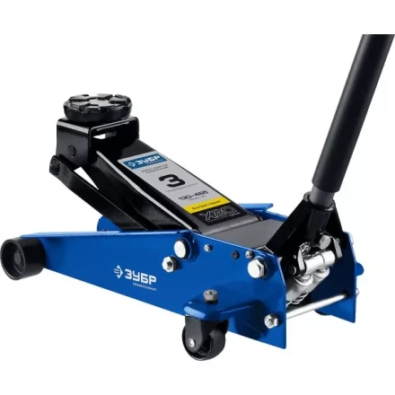 Домкрат гидравлический подкатной X80, 3т, 130-465мм, ЗУБР Профессионал 43050-3 43050-3_z01 купить в Нефтеюганске