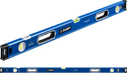 ЗУБР ЭКСПЕРТ, 1500 мм, с зеркальным глазком, уровень с усиленным профилем, Профессионал (34570-150) купить в Нефтеюганске