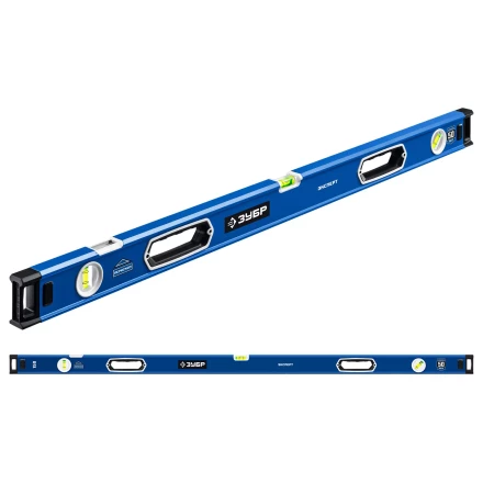 ЗУБР ЭКСПЕРТ, 1500 мм, с зеркальным глазком, уровень с усиленным профилем, Профессионал (34570-150) купить в Нефтеюганске