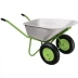 Тачка садово-строительная 2-х колесная усиленная грузоподъемность 320 кг объем 100 л Сибртех 68936 купить в Нефтеюганске