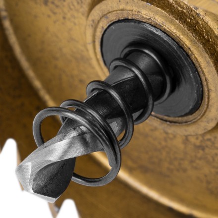 Коронка по металлу HSS, 55 мм, нитридтитановое покрытие Denzel 724118 купить в Нефтеюганске