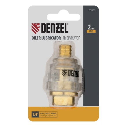 Лубрикатор ML2, 10 бар, 1/4&quot; Denzel 57003 купить в Нефтеюганске