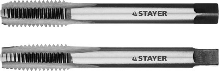 Комплект метчиков STAYER &quot;MASTER&quot;, сталь 9ХС, М10х1,5, 2 шт 28025-10-1.5-H2 купить в Нефтеюганске