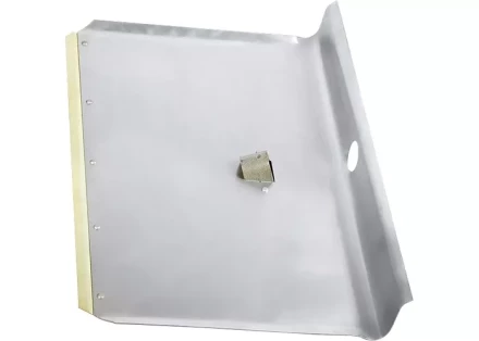 Лопата тротуарная 600х400 1,5 мм без черенка алюминиевая металлическая окантовка СИБРТЕХ 61541 купить в Нефтеюганске