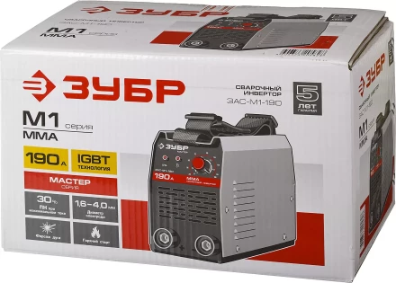 Сварочный инвертор ММА ЗАС-М1-190 серия МАСТЕР купить в Нефтеюганске