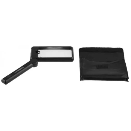 Лупа STAYER &quot;MASTER&quot; складная с подсветкой для чтения, 2-х/8-и кратное увеличение, размер линзы 100х50мм 40526 купить в Нефтеюганске